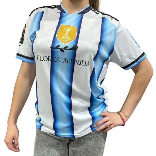Camiseta de argentina personalizada 